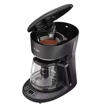 Mr. Coffee 12-Cup Programmable Coffeemaker, Brew Now or Later
