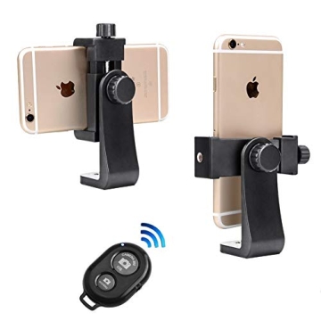 360° Phone Tripod Mount with Remote for Easy Shooting
