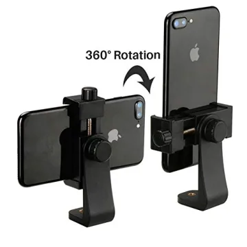 360° Phone Tripod Mount with Remote for Easy Shooting