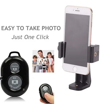 360° Phone Tripod Mount with Remote for Easy Shooting