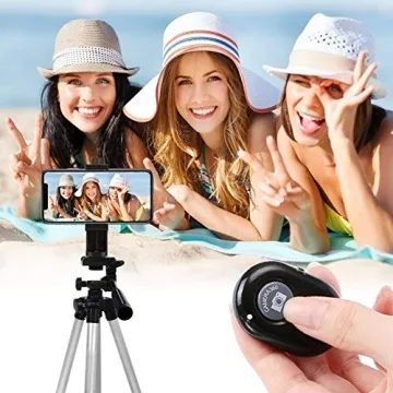 360° Phone Tripod Mount with Remote for Easy Shooting