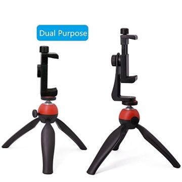 360° Phone Tripod Mount with Remote for Easy Shooting