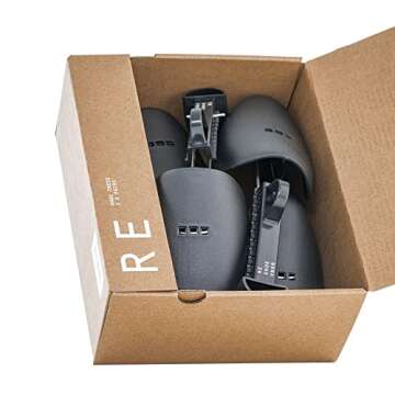 RESHOEVN8R Adjustable Shoe Trees for Men's Sneakers