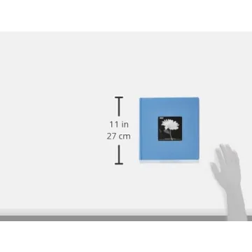 Sky Blue Photo Album 200 Pockets for 4x6 Photos