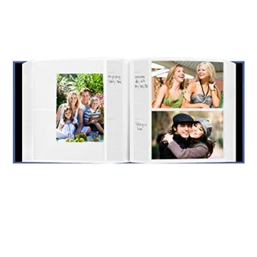 Sky Blue Photo Album 200 Pockets for 4x6 Photos