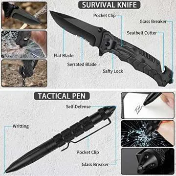 MH Zone 32 in 1 Camping Survival Kit for Adventures