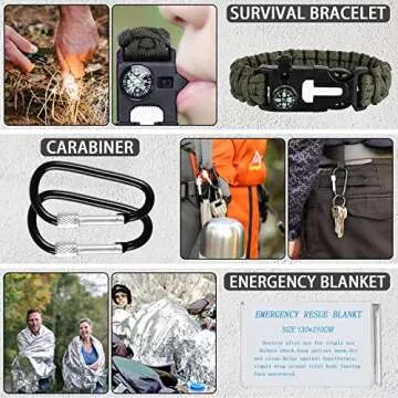 MH Zone 32 in 1 Camping Survival Kit for Adventures