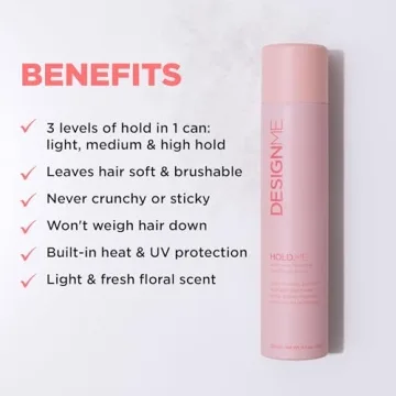 HOLD.ME Three-Way Hairspray for Custom Styles