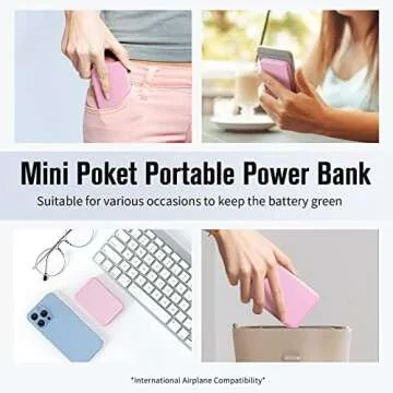 VANYUST S22 Portable Charger Power Bank for iPhone & Android