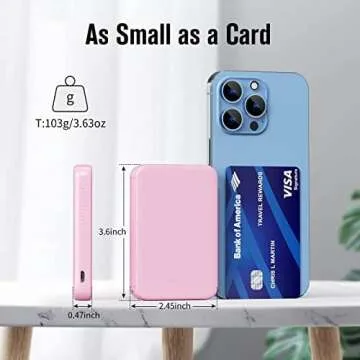 VANYUST S22 Portable Charger Power Bank for iPhone & Android