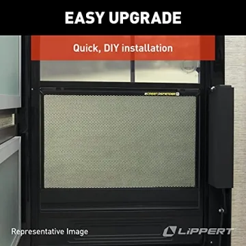 RV Entry Door Screen Protector for Pets | Lippert Screen Defender