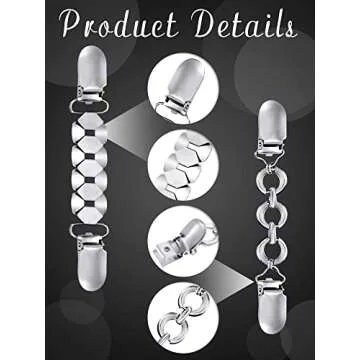 Hicarer Vintage Dress Clips - Elegant Accessory for Women