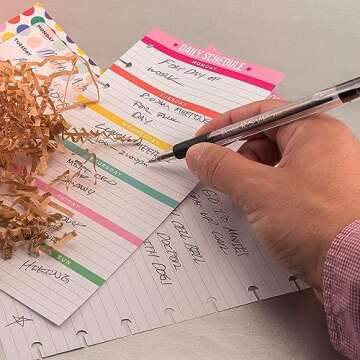 Pentel RSVP Ballpoint Pen, Fine Line, (0.7mm), Assorted Ink, Pack of 5 (BK90BP5M)