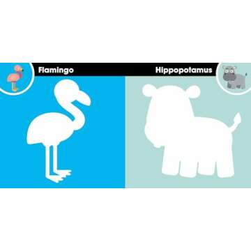 First Sticker Art: Zoo Animals: Color By Stickers for Kids, Make 20 Animal Pictures! (Independent Activity Book, Perfect Valentine's Day Gift for Ages 3+)