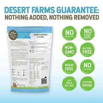 Desert Farms Camel Milk Powder - Organic & Allergen Free