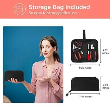 Bretheil Dog Nail Clippers Trimmer Set, Quick Safety Guard to Avoid Over-Cutting, Stainless Steel Ra...