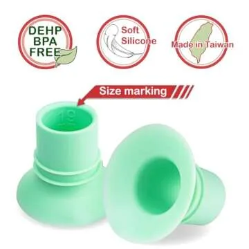 Nenesupply 19mm Flange Inserts for Elvie & Medela Pumps