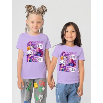 Huntrix Shirt - Demon Hunters K-Pop Graphic Tee For All Ages