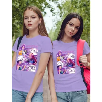 Huntrix Shirt - Demon Hunters K-Pop Graphic Tee For All Ages