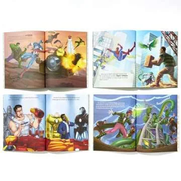 Marvel Super Heroes Little Golden Book Library: 5-Book Boxed Set: Spider-Man, Hulk, Iron Man, Captain America, The Avengers