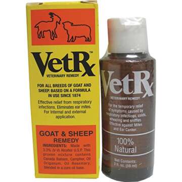 GOODWINOL PRODUCTS 034922 Vetrx Goat & Sheep Remedy, 2 oz