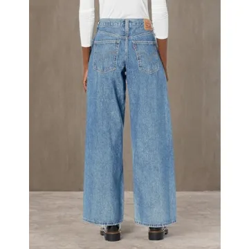 Levi's Women's 94 Baggy Wide Leg Jean for Everyday Comfort