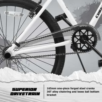 24 26 Inch BMX Race Bike Trident Bicycles Beginner-Level to Advanced Riders with 2 Pegs, Multiple Colors