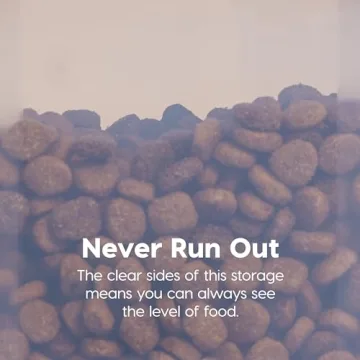 Airtight Dog Food Storage Container with Wheels