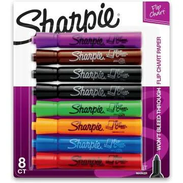 SHARPIE Flip Chart Markers for School Presentations