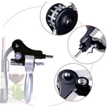 MOLUCKFU Easy-to-Use Wine Bottle Opener - Perfect Gift