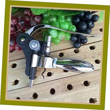 MOLUCKFU Bottle Opener Cap Opener Wine Opener Corkickle Slicier Jar Opener Corkscrew Opener Corkcircle Style Corkscrew Composite Cork Opener Synthetic Cork Opener Fragile Cork Opener