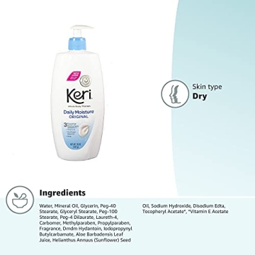 Keri Moisturizing Lotion for All Skin Types - Hydrating Formula