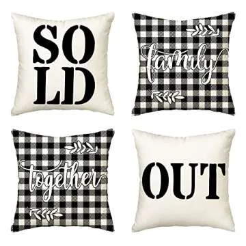 AVOIN Halloween 31 October Throw Pillow Cover, 18 x 18 Inch Black Cat Cushion Case Decoration for Sofa Couch