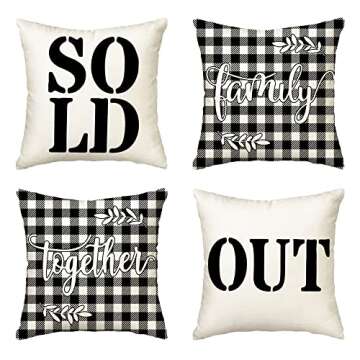 AVOIN Halloween 31 October Throw Pillow Cover, 18 x 18 Inch Black Cat Cushion Case Decoration for Sofa Couch