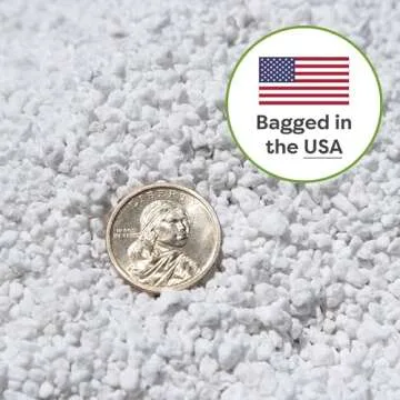 Organic Perlite by Perfect Plants — Add to Soil for Indoor & Outdoor Container Plants for Drainage Management and Enhanced Growth (8qts.)