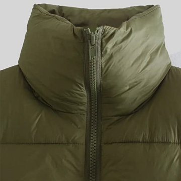 KEOMUD Women's Stylish Lightweight Winter Crop Vest