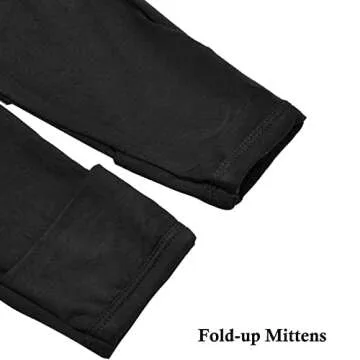 Aablexema Organic Cotton Baby Footie Pajamas with Mittens