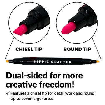 Vibrant Permanent Fabric Markers for Creative Projects