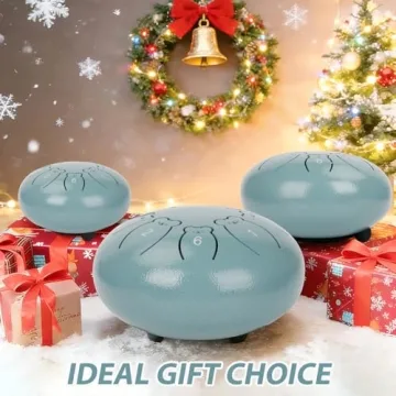 JINBAITAI Bear Steel Tongue Drum for Kids and Adults