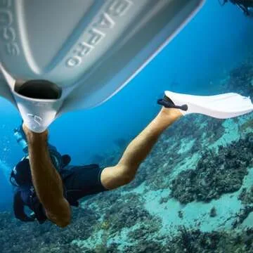 Scubapro GO Travel Fins - White