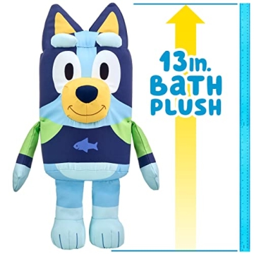 Bluey Bath Time Quick Dry Plush Toy for Toddlers