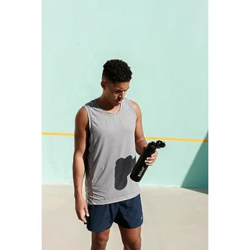 Zulu Ace 24oz Insulated Steel Water Bottle - Black