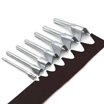 Bleiou Leather Punch Set - 7 Sizes for DIY Crafts