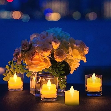 Flameless LED Tea Lights for Safe and Elegant Decor