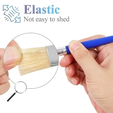 20 Pcs Kid-Friendly Paint Brushes for Easy Crafting