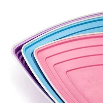 JumpOff Jo - Rocksteady - Balance & Coordination Enhancing Blocks and Stepping Foam Stones, Sensory Toys for Kids - Indoor and Outdoor Obstacle Course (Pastel Colors, Tall)