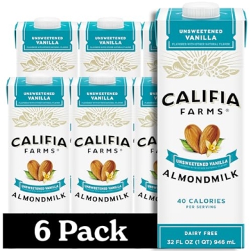 Califia Farms Unsweetened Vanilla Almond Milk 32 Oz