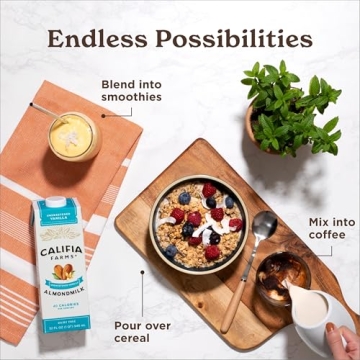 Califia Farms Unsweetened Vanilla Almond Milk 32 Oz