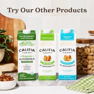 Califia Farms Unsweetened Vanilla Almond Milk 32 Oz