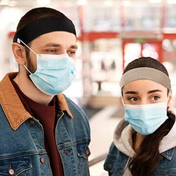 WILLBOND 16 Colorful Non-Slip Headbands for All Ages